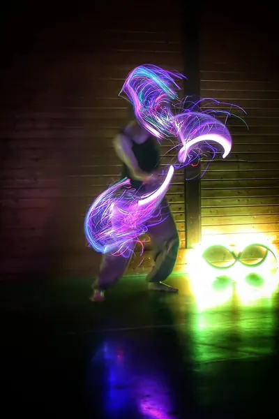 LED-Show: Peitsche
