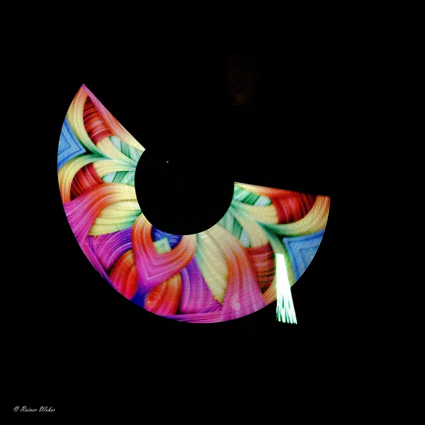 LED-Show: Pixel Poi Fächer