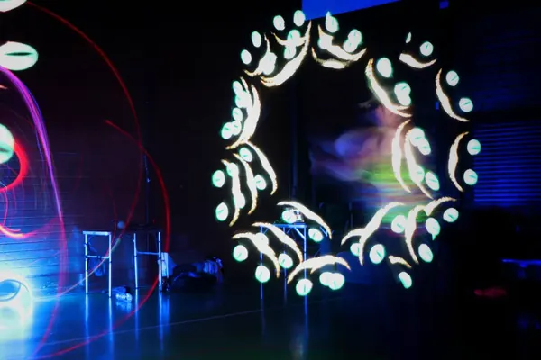 LED-Show: Pixel Poi